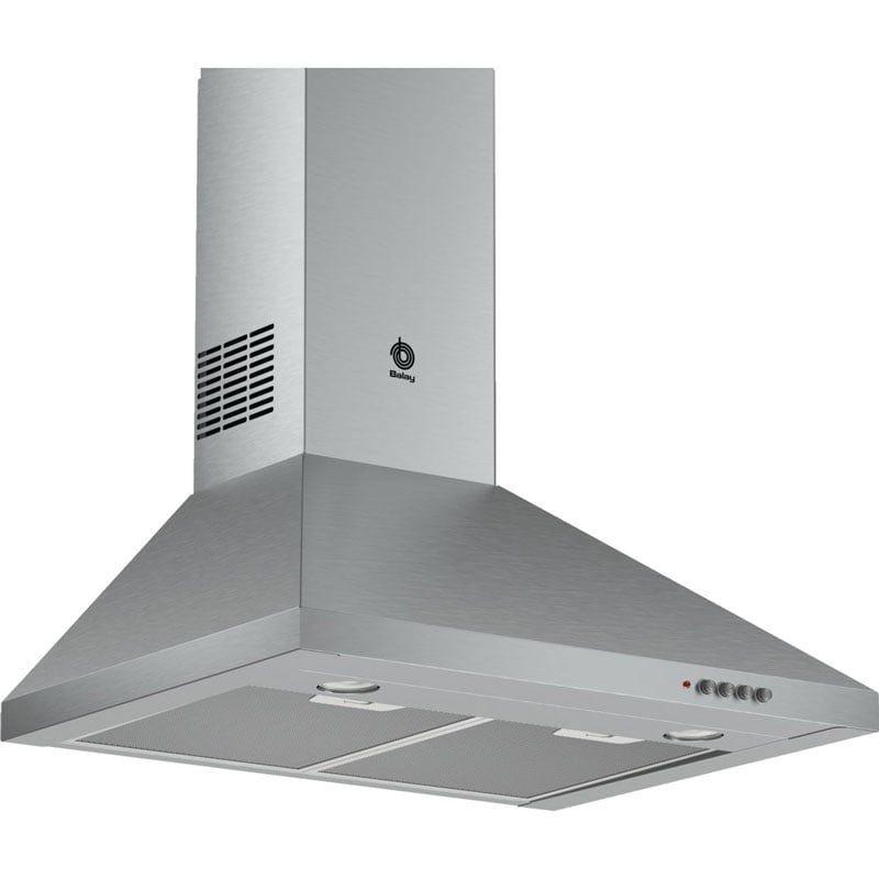 Exaustor de Chaminé BALAY 3BC663MX (60 cm - 47 cm - Cinzento)