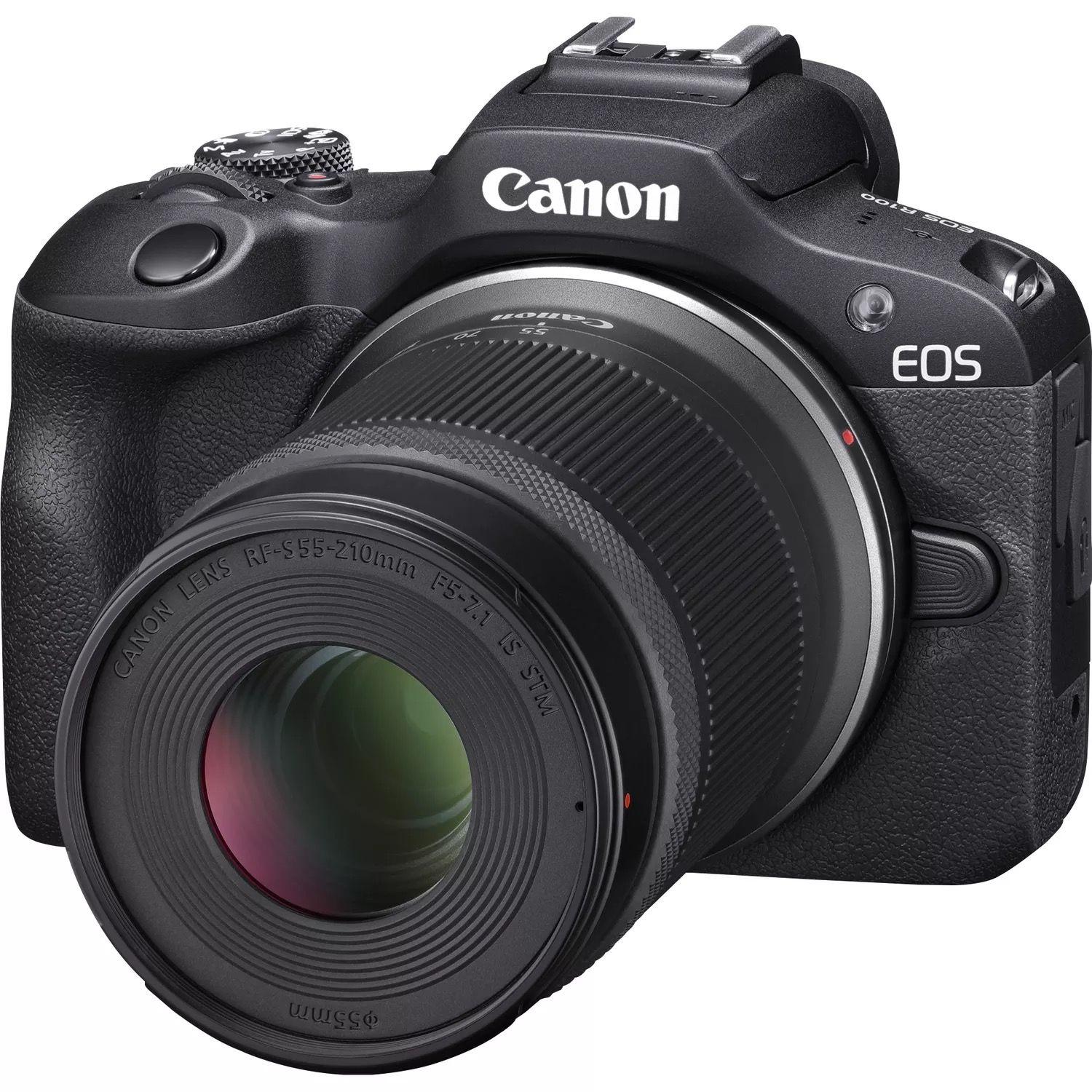 Máquina Fotográfica Mirrorless CANON EOS R100 (1040000 dot - Preto), miniatura 3