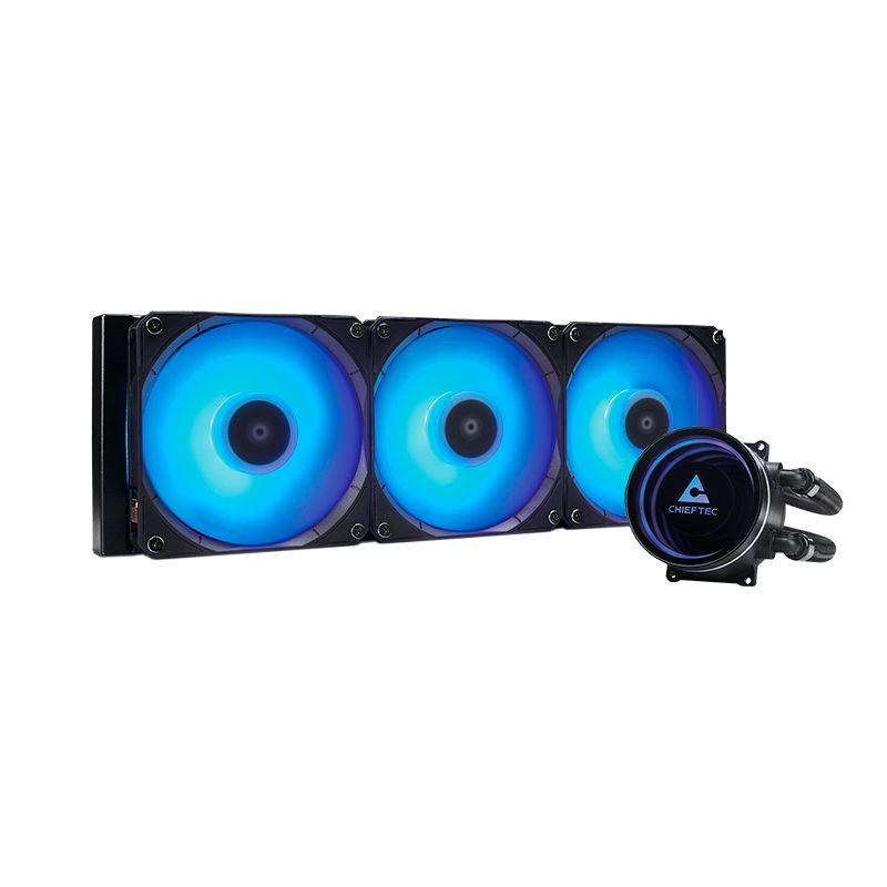 Sistema de Refrigeração Líquida para CPU CHIEFTEC ICEBERG 360 RGB (120 mm - 2200 RPM - ARGB)