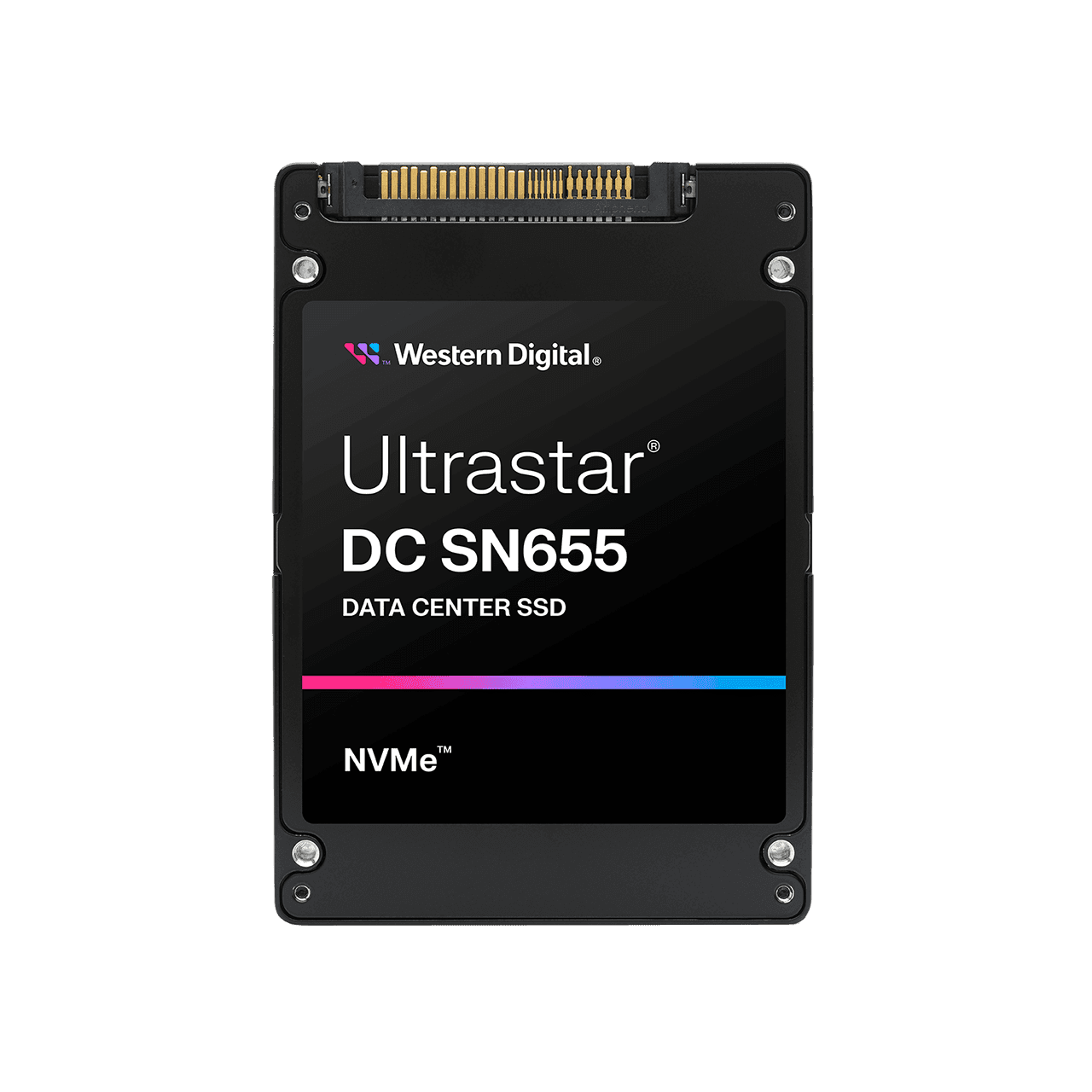 SSD Interno WESTERN DIGITAL Ultrastar DC SN655 WUS5EA176ESP7E3 (7,68 TB - 2,5 polegadas - U.3 PCIe 4.0 NVMe)