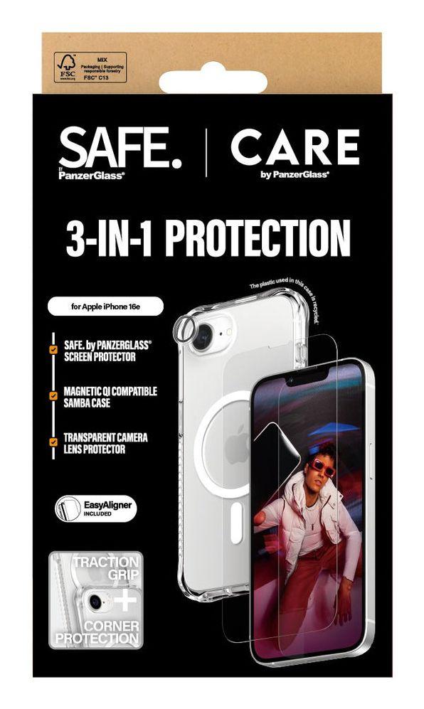 Conjunto de Proteção PANZERGLASS CRNCHFUG29845 (Apple - Transparente) — miniatura 3