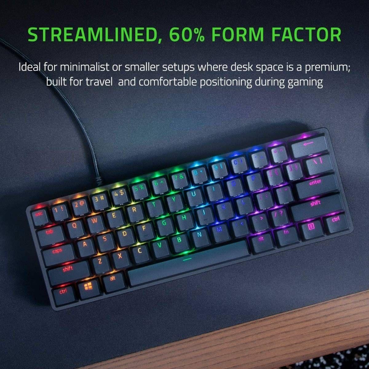 Teclado RAZER Huntsman Mini (Inglês - Teclas óticas lineares - Mini - Preto) — miniatura 6