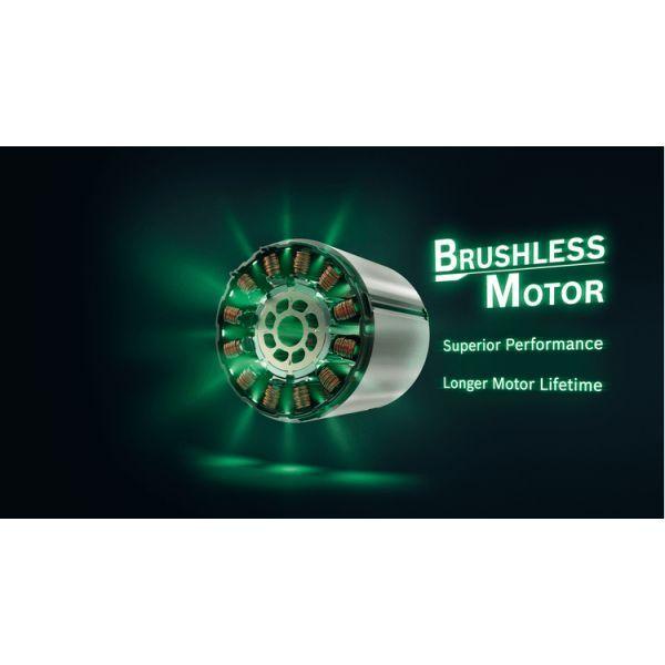 Berbequim Percutor e Aparafusadora BOSCH HOME & GARDEN AdvancedImpact 18V-80 QuickSnap (Preto e Verde) — miniatura 4