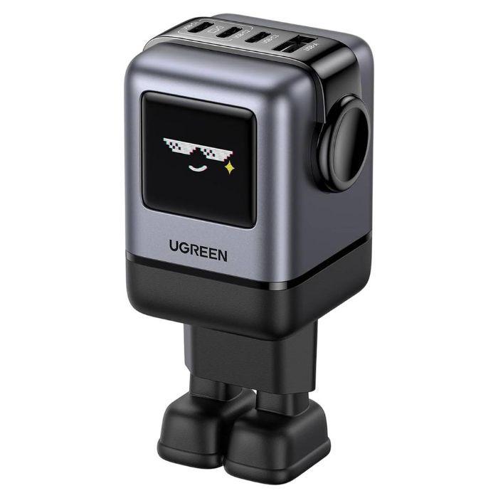 Carregador de Tomada UGREEN Uno X688 (100 W - Até 100 W - GaN - Preto)