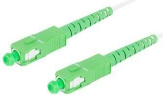 Cabo de Fibra Ótica LANBERG FO-SASA-SS21-0050-WH (Branco/Verde)