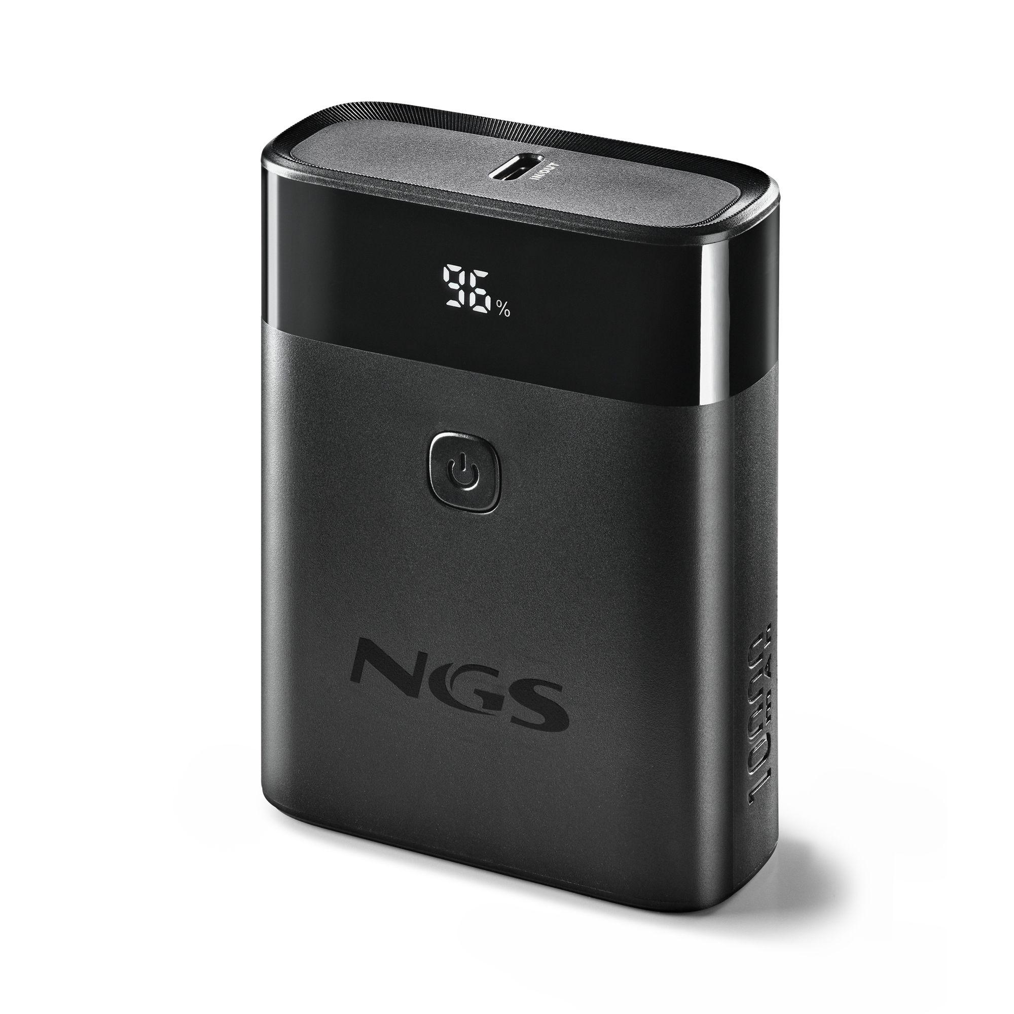 Bateria Externa NGS TWIX10 (Universal - USB-C - Preto)