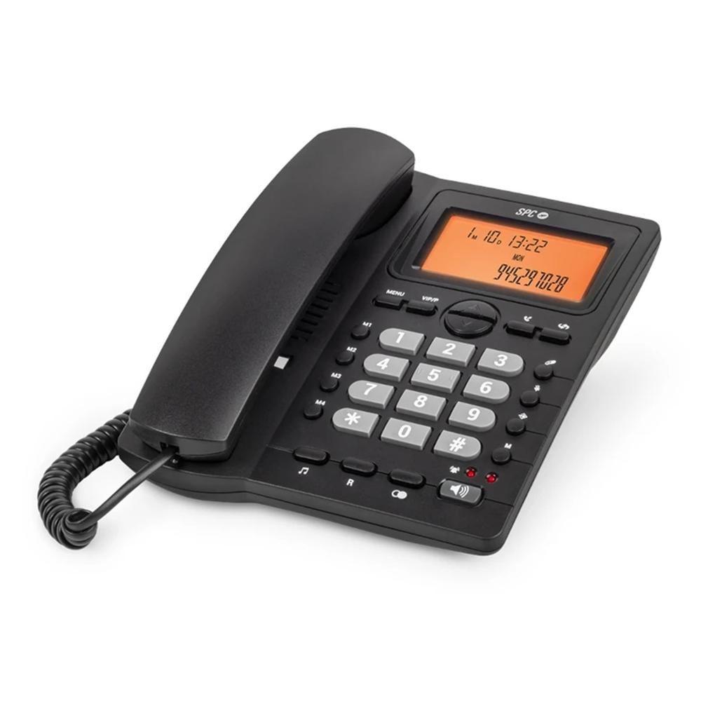 Telefone Fixo SPC Office ID 2 (Preto)