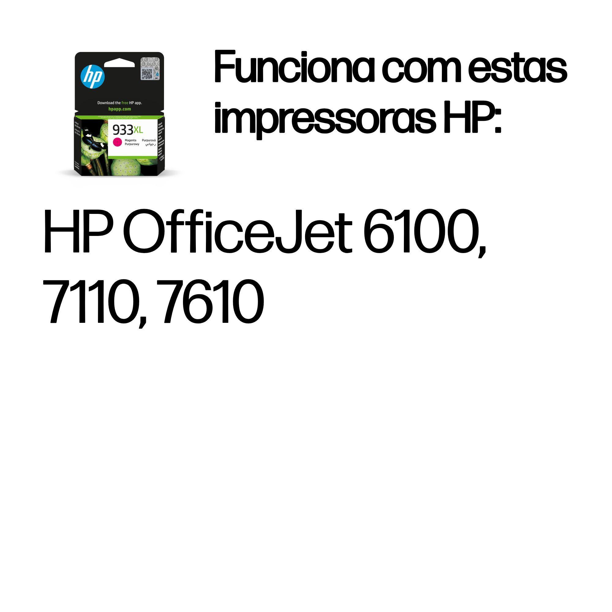 Tinteiro HP 933XL CN055AE (825 páginas - Magenta), miniatura 2