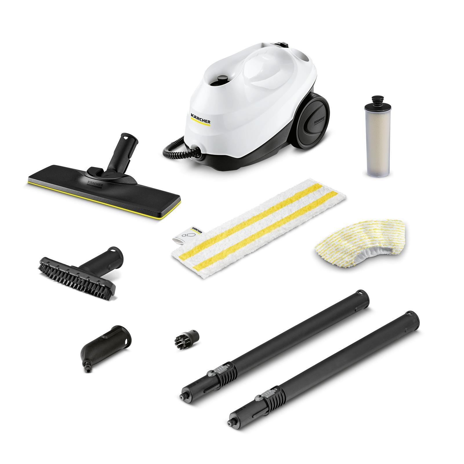 Máquina de Limpeza a Vapor KÄRCHER SC 3 EasyFix (Altura 25,3 cm - Branco)