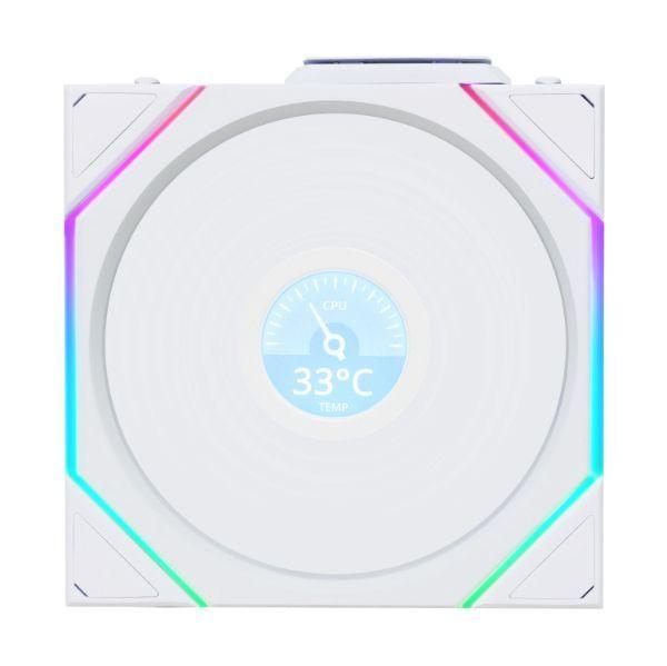 Ventoinha LIAN LI UNI FAN TL140 Wireless (Polímero de Cristal Líquido - Multi - 4,6 W - Branco), miniatura 5