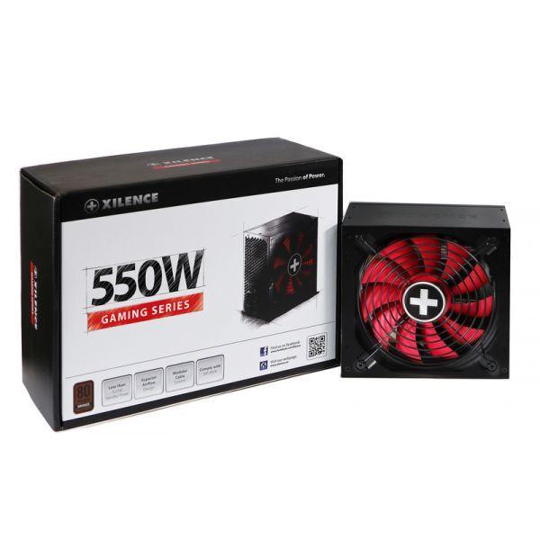 Fonte de Alimentação ATX XILENCE Performance A+ XN215 (ATX - 550 W - 80 PLUS Bronze - Preto), miniatura 3
