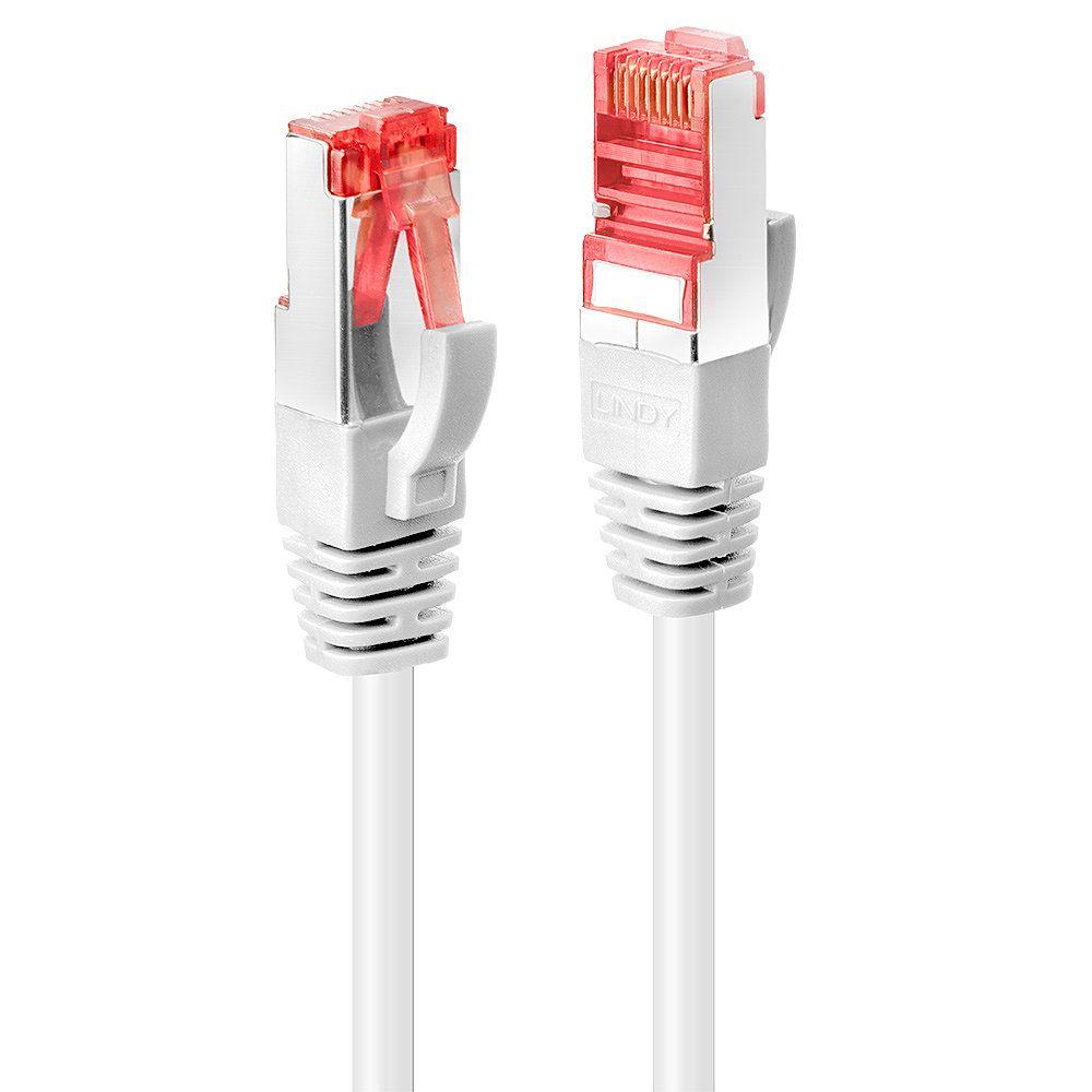 Cabo de Rede RJ45 LINDY 47794 (2 m - Cat6 - RJ-45 - Branco)