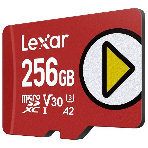 Cartão de Memória LEXAR LMSPLAY256G-BNSNG (256GB - Classe 10 - Até 205 MB/s - Vermelho), miniatura 3