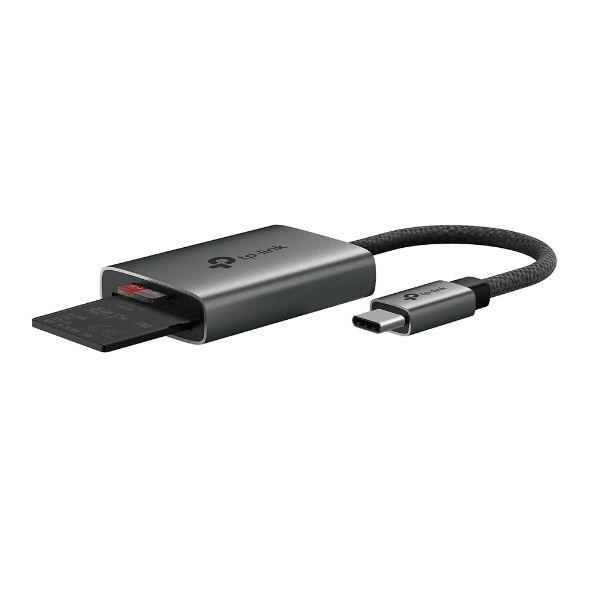 Leitor de Cartões TP-LINK UA440C (MicroSD - Cinzento) — miniatura 3