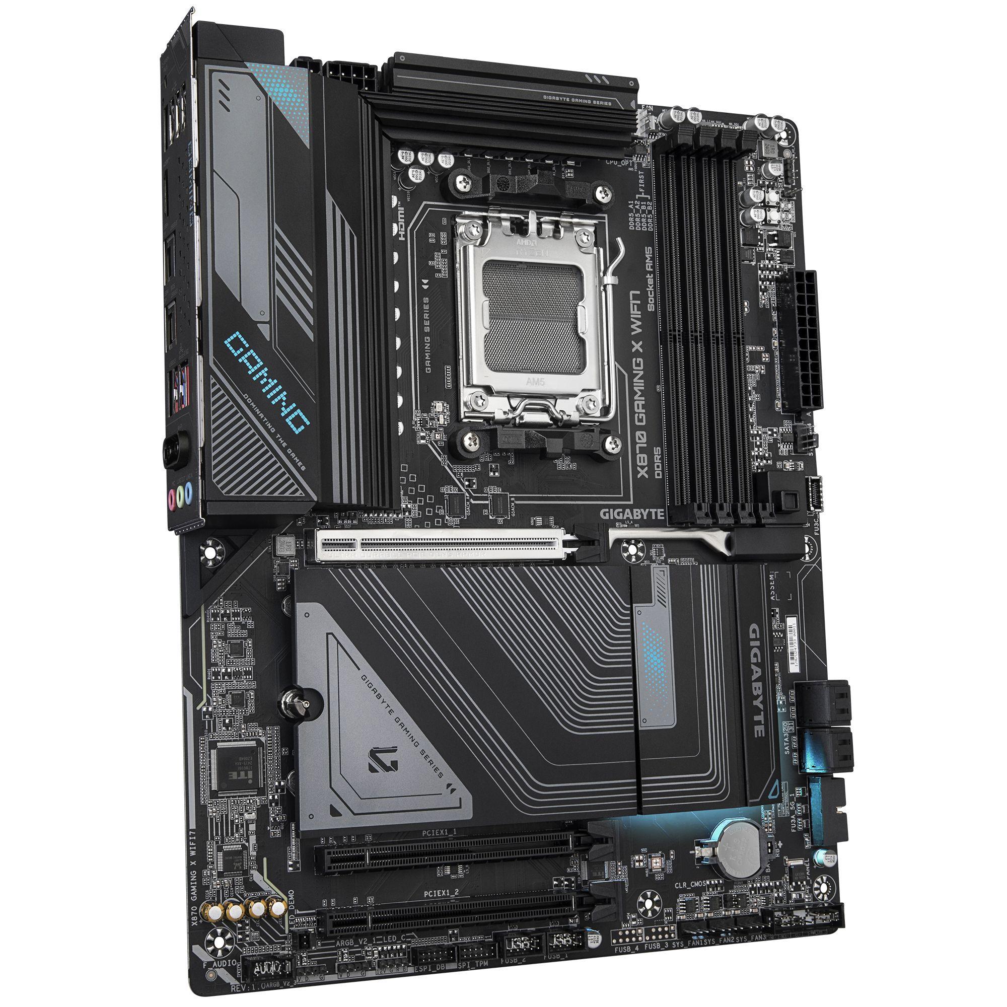 Motherboard GIGABYTE X870 GAMING X WIFI7 (AM5 - ATX - DDR5-SDRAM - Preto), miniatura 3