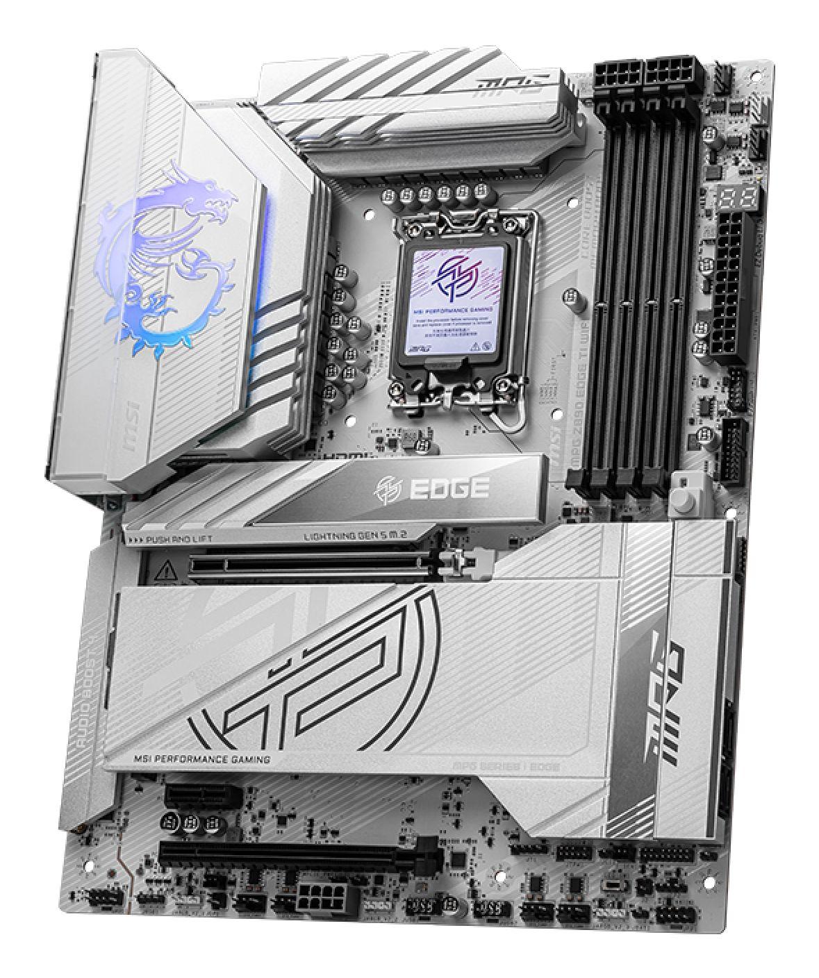 Motherboard MSI MPG Z890 EDGE TI WIFI (LGA 1851 (Socket V1) - Intel Core Ultra - ATX - Branco), miniatura 3