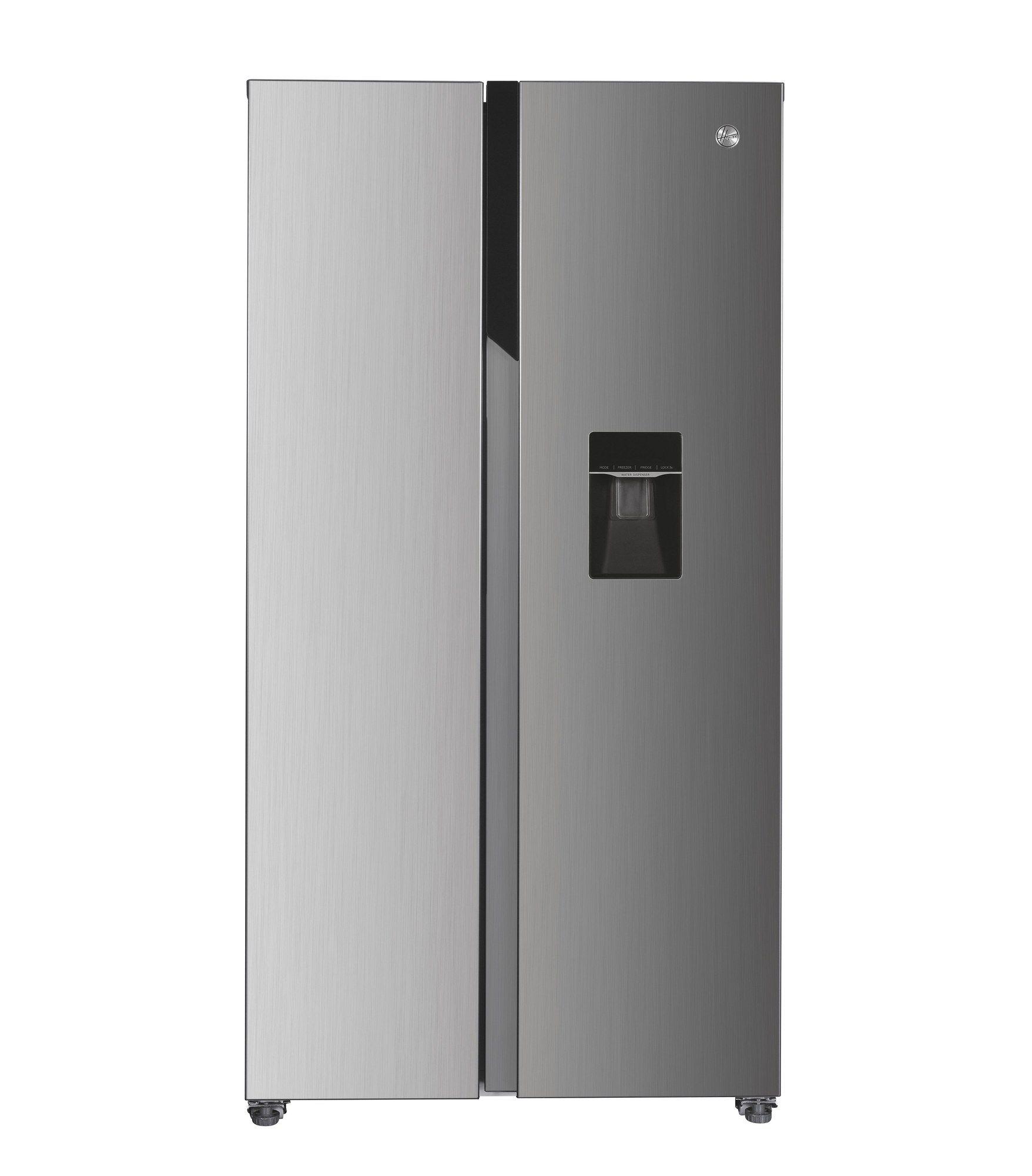 Frigorífico Americano Independente HOOVER HHSBSO6174XWD (532 L - 177x90x66 cm - 177 cm - Inox)