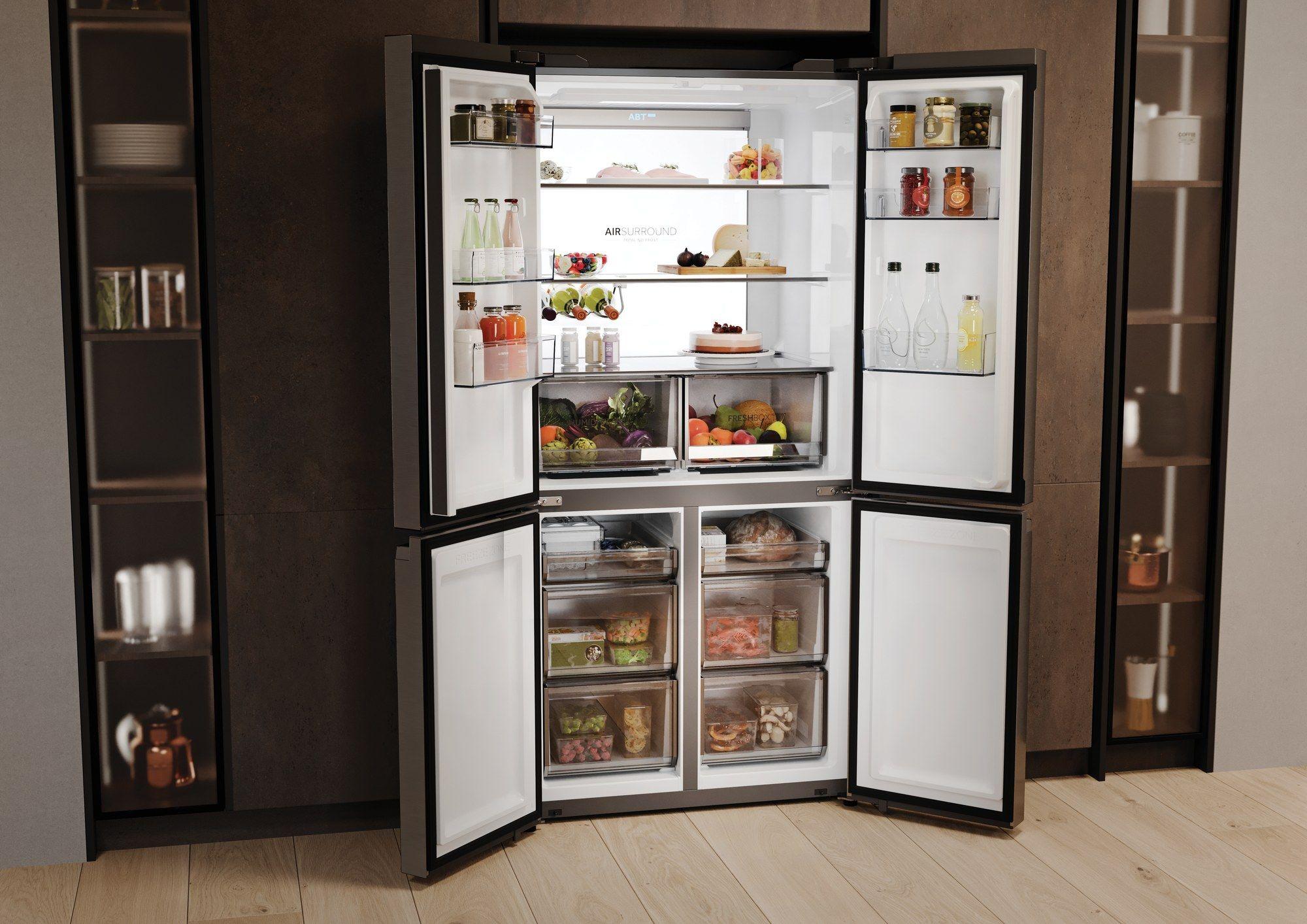 Frigorífico Americano Independente HAIER HCR79F19CNMD (642 L - 191x91x75 cm - Platina/Inox), miniatura 16