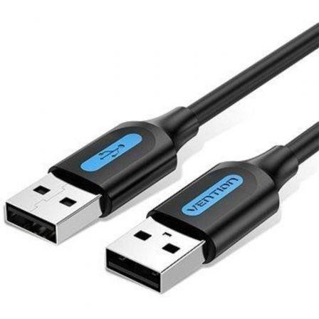 Cabo USB-A para USB-A VENTION COJBD (0,5 m - USB-A macho - Preto)