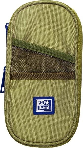 Estojo Escolar OXFORD B-Max (Poliéster reciclado RPET - Verde Safari)