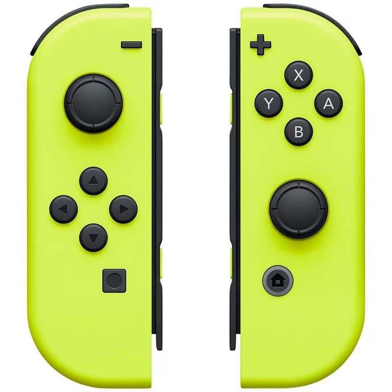 Comando POWERGAMING J-C Set Esquerdo/Direito (Nintendo Switch - Transparente/Amarelo) — miniatura 3