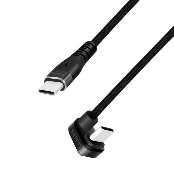 Cabo USB-C LOGILINK CU0191 (2 m - USB-C - Preto), imagem 1
