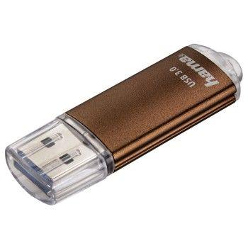 Pen USB HAMA Laeta (32 GB - Tampa - USB Type-A - Castanho)