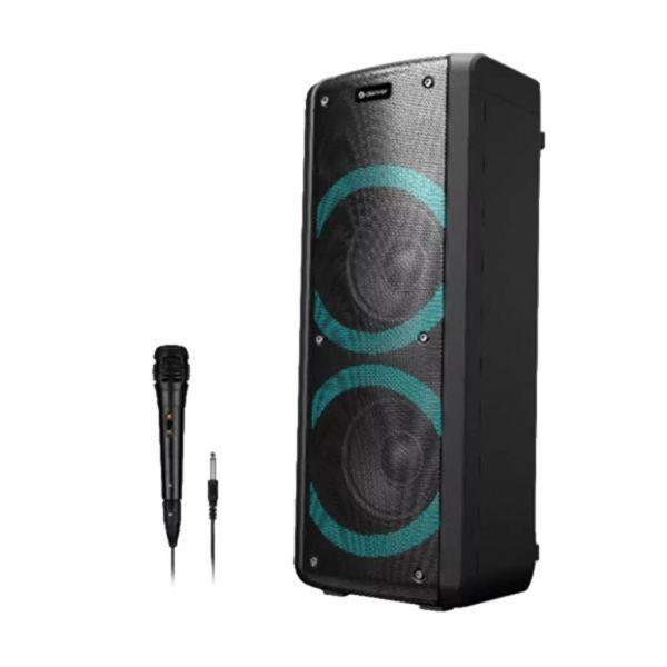 Coluna Portátil DENVER BPS-352 (Bluetooth, USB, Wi-Fi, AC, DC - AC, DC - Preto) — miniatura 2