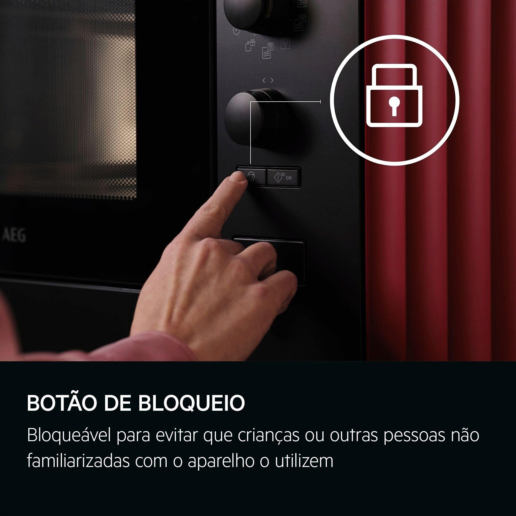 Micro-ondas Encastre AEG TMS5G25IEM (900 W - 1000 W - 25 l - Preto e Inox) — miniatura 11