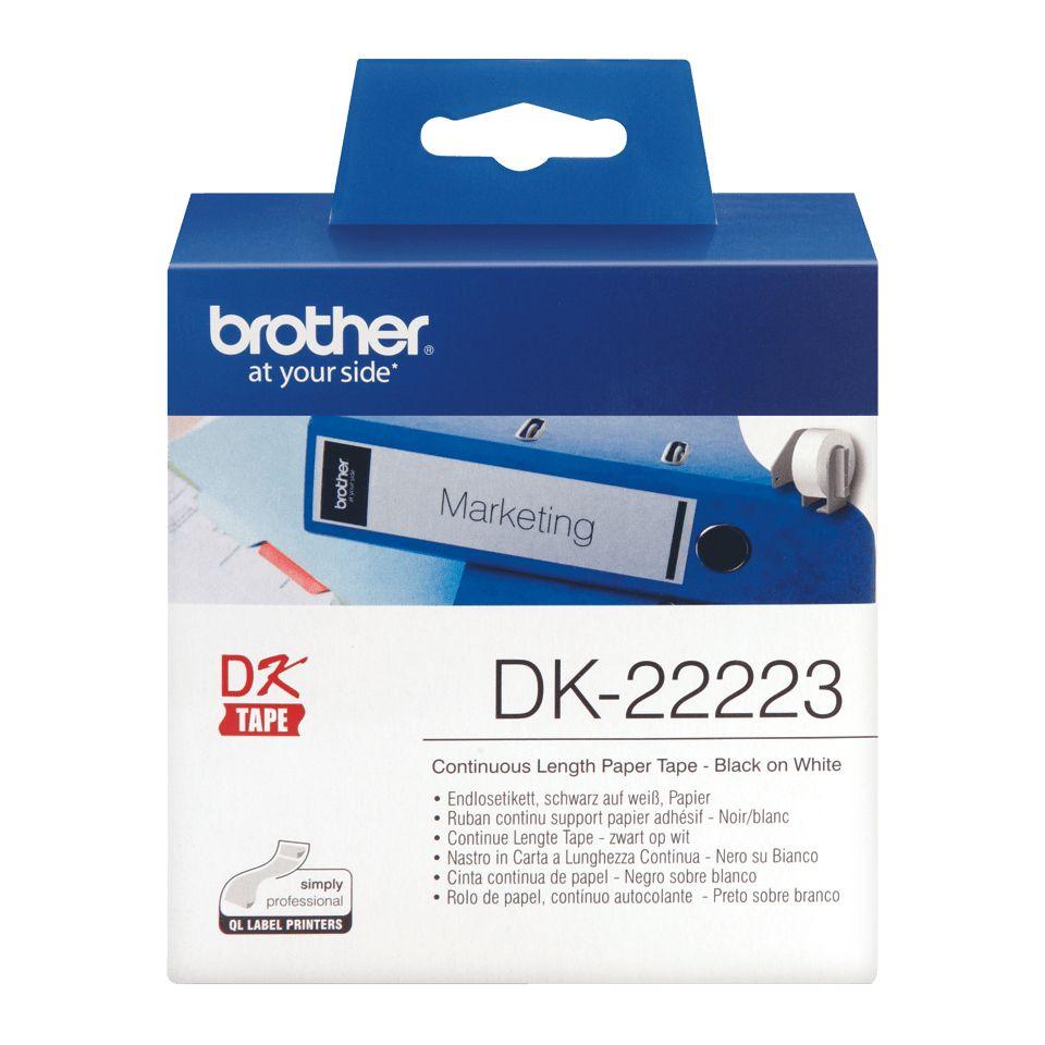 Fita de Impressão Contínua BROTHER DK-22223 (Branco) — miniatura 3