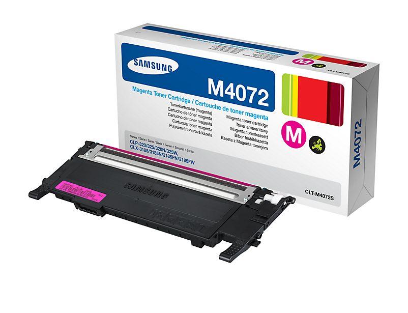Toner SAMSUNG CLT-M4072S (1000 páginas a 5% de cobertura - Magenta)