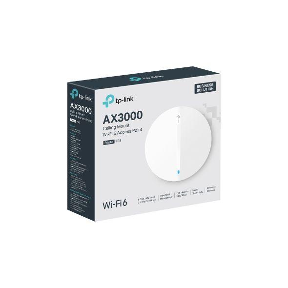 Access Point TP-LINK Festa F65 (3000 Mbit/s - 2,4 GHz e 5 GHz - Teto, Parede - Branco) — miniatura 5