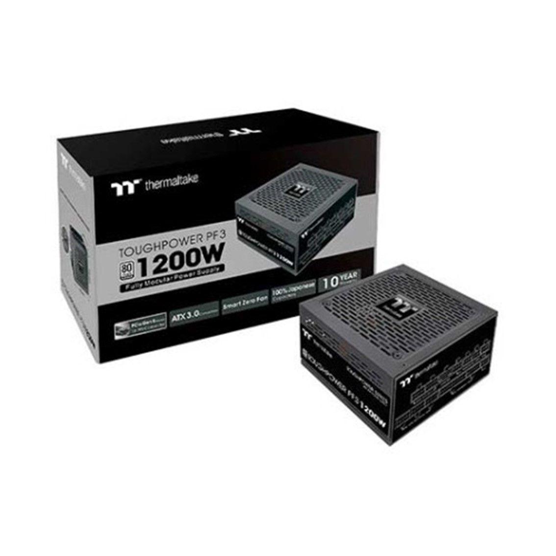 Fonte de Alimentação THERMALTAKE Toughpower PF3 (80 Plus Platinum - 1200 W - Preto)
