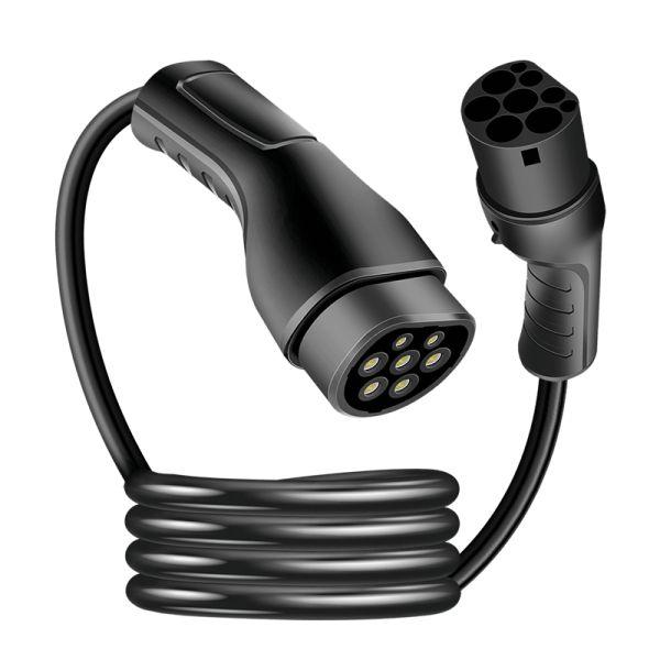 Cabo de Carregamento para Veículos Elétricos LOGILINK EVC0125 (Preto)