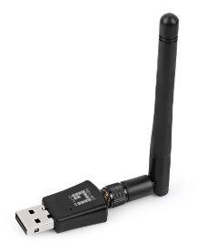 Adaptador USB Wi-Fi LEVELONE WUA-0617 (Wi-Fi 4 - 300 Mbit/s - Single-band - Preto)