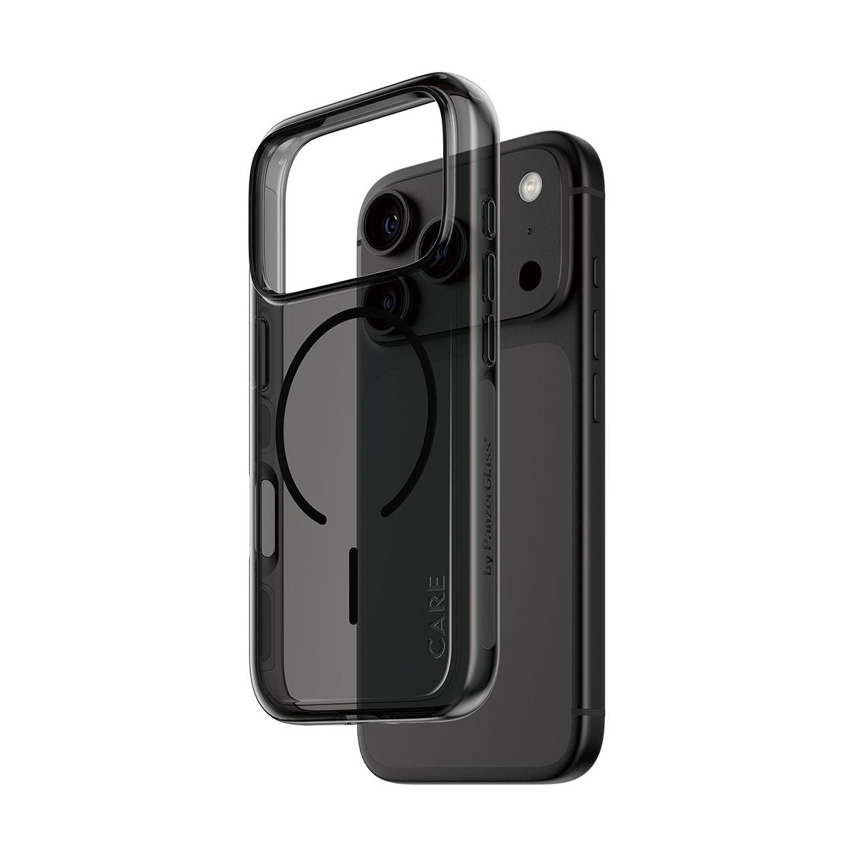 Capa para Telemóvel PANZERGLASS CARE Urban Explorer Smokey MagSafe iPhone 17 Pro (Preto)