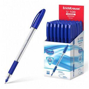 Esferográfica ERICHKRAUSE U-109 Classic Stick&Grip (Tinta Azul), miniatura 2