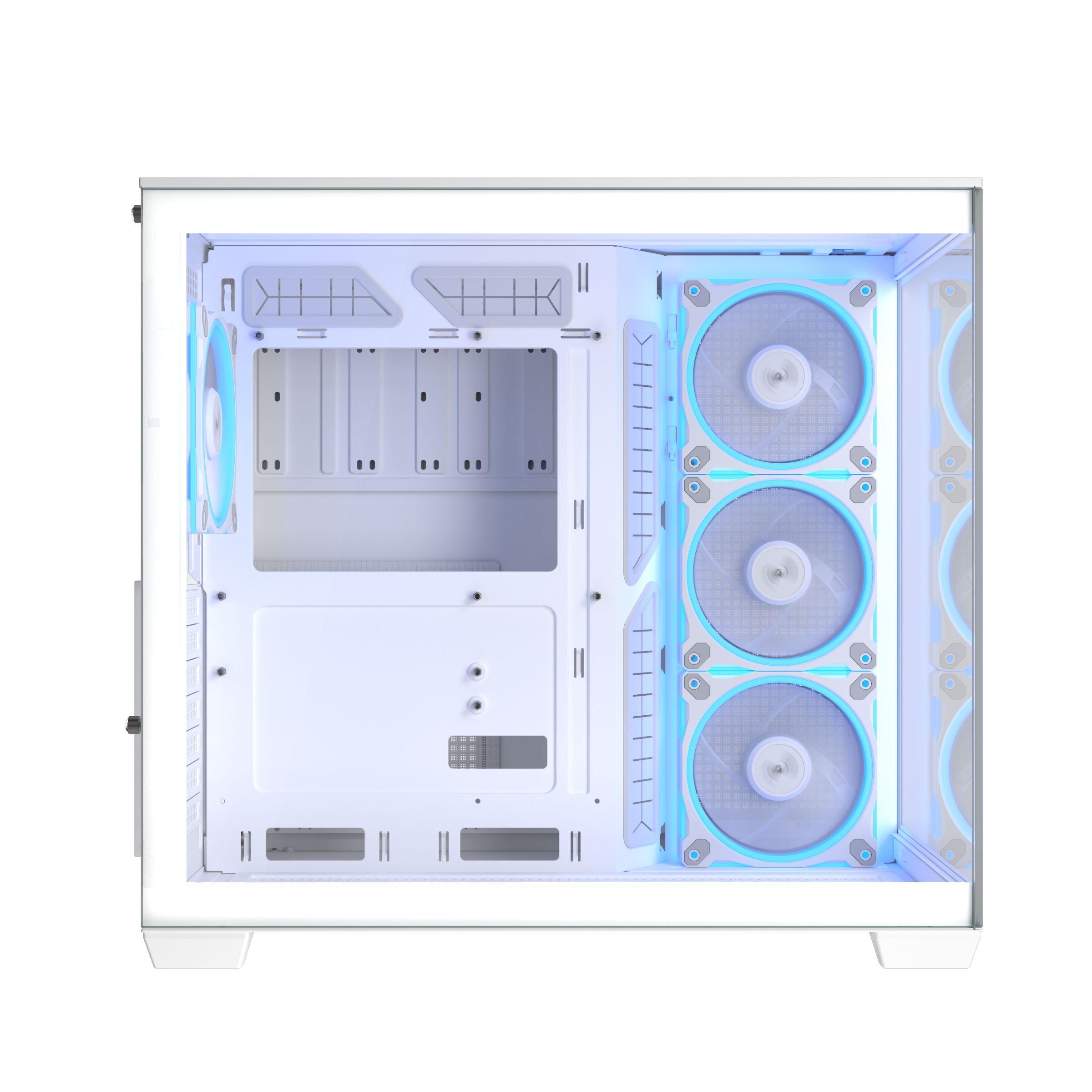 Caixa PC ASUS A32 PLUS (ATX, micro ATX, Mini-ITX - Mid Tower - ATX, micro-ATX, Mini-ITX - Branco) — miniatura 7