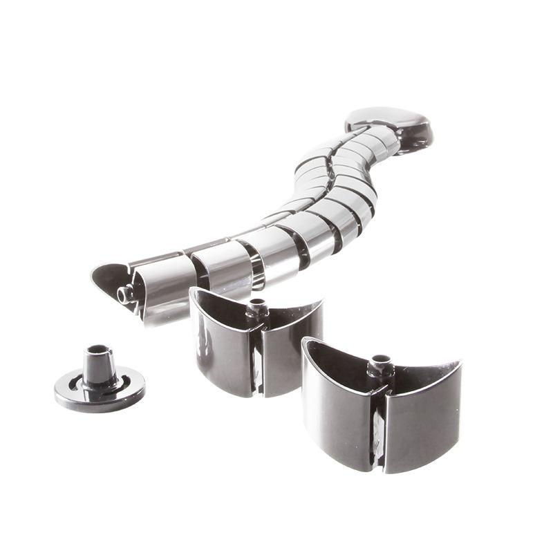 Suporte de Cabos LOGILINK KAB0064 (Sintéticos ABS - Prateado), miniatura 2