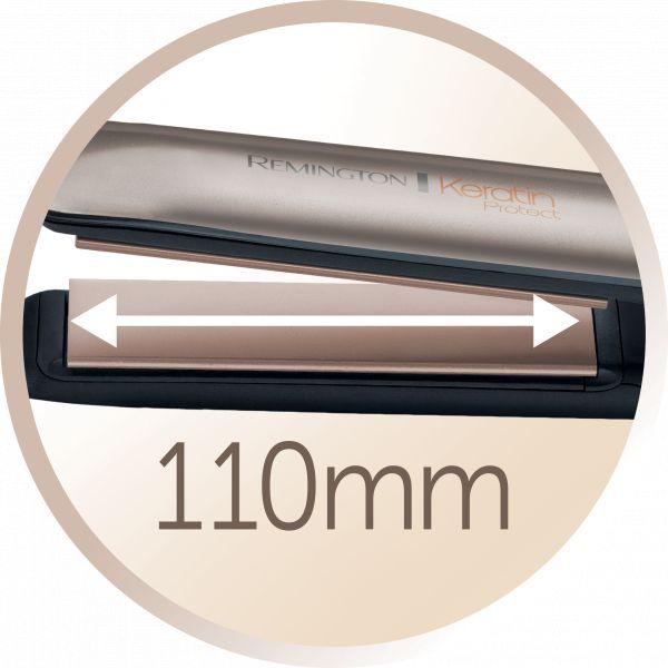 Alisador de Cabelo REMINGTON S8540 Keratin Protect (Cerâmica - Preto e Bronze) — miniatura 2
