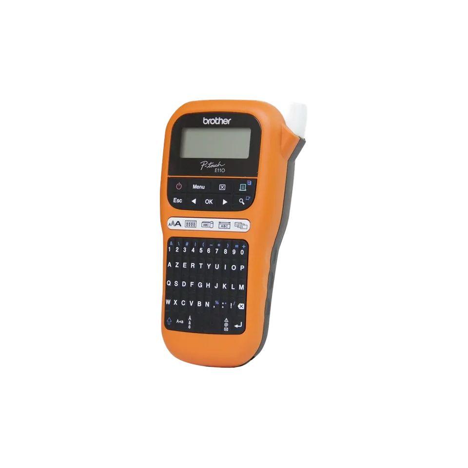 Impressora de Etiquetas BROTHER P-touch E110VP (Preto e Laranja), miniatura 3