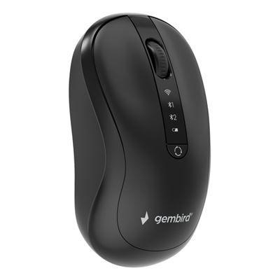 Rato GEMBIRD MUSW2-4B-01 (Ambidestro - 1600 DPI - Ótico - Preto) — miniatura 2
