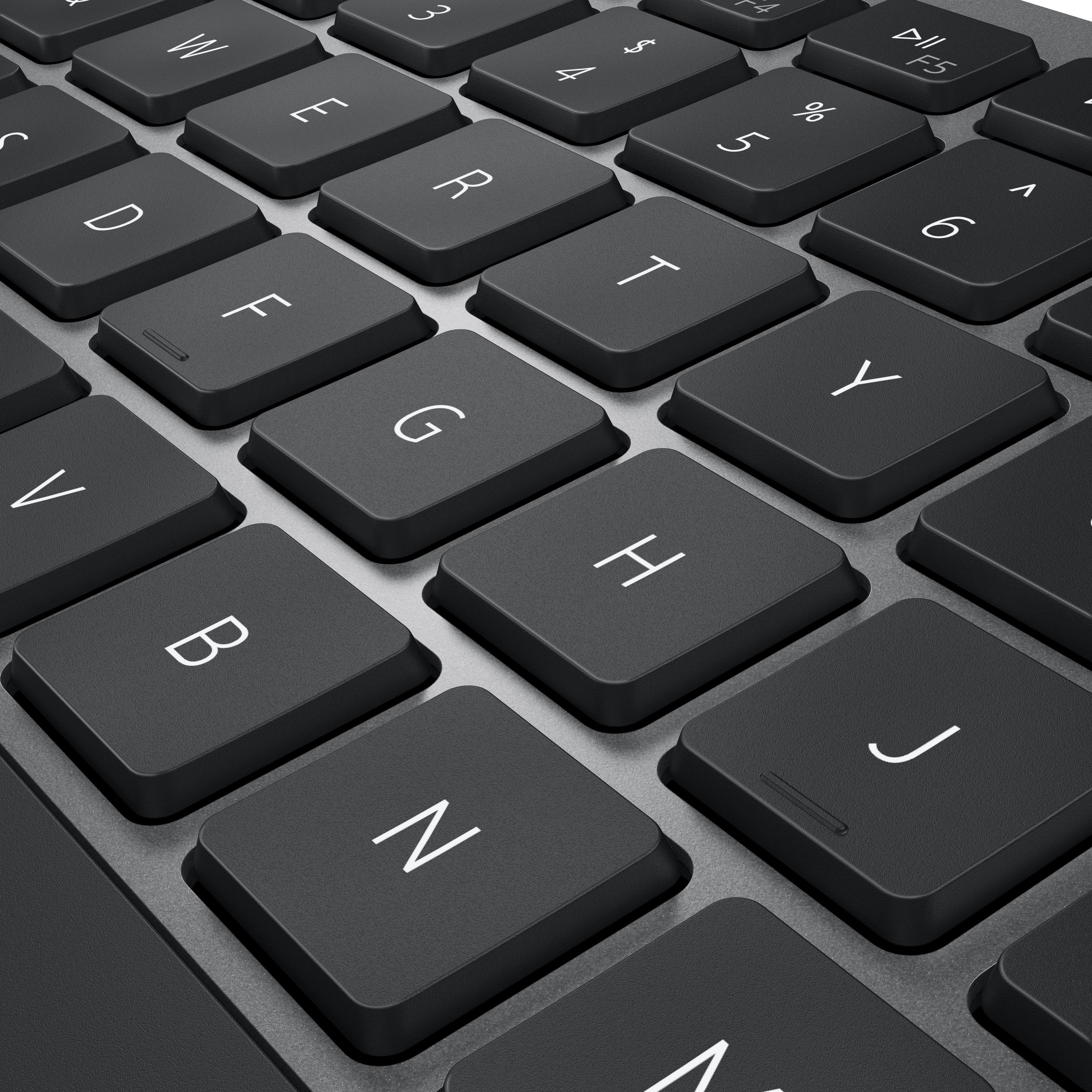 Conjunto Teclado e Rato DELL KM7120W (Estados Unidos - Teclas de tesoura - Tamanho completo - Cinzento/Titânio), miniatura 8