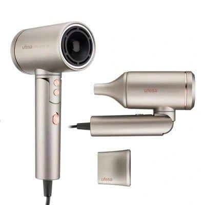 Secador de Cabelo UFESA Pro Ionic Go (Motor Digital - Dobrável)