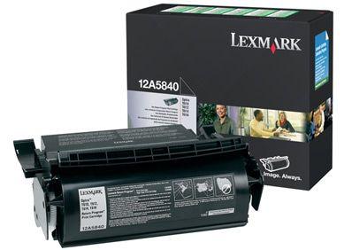 Toner LEXMARK 12A5840 (10000 páginas - Preto)