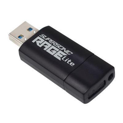 Pen USB PATRIOT Supersonic Rage Lite (USB-A 3.2 Gen 1 - Até 120 MB/s - Preto/Azul), miniatura 4