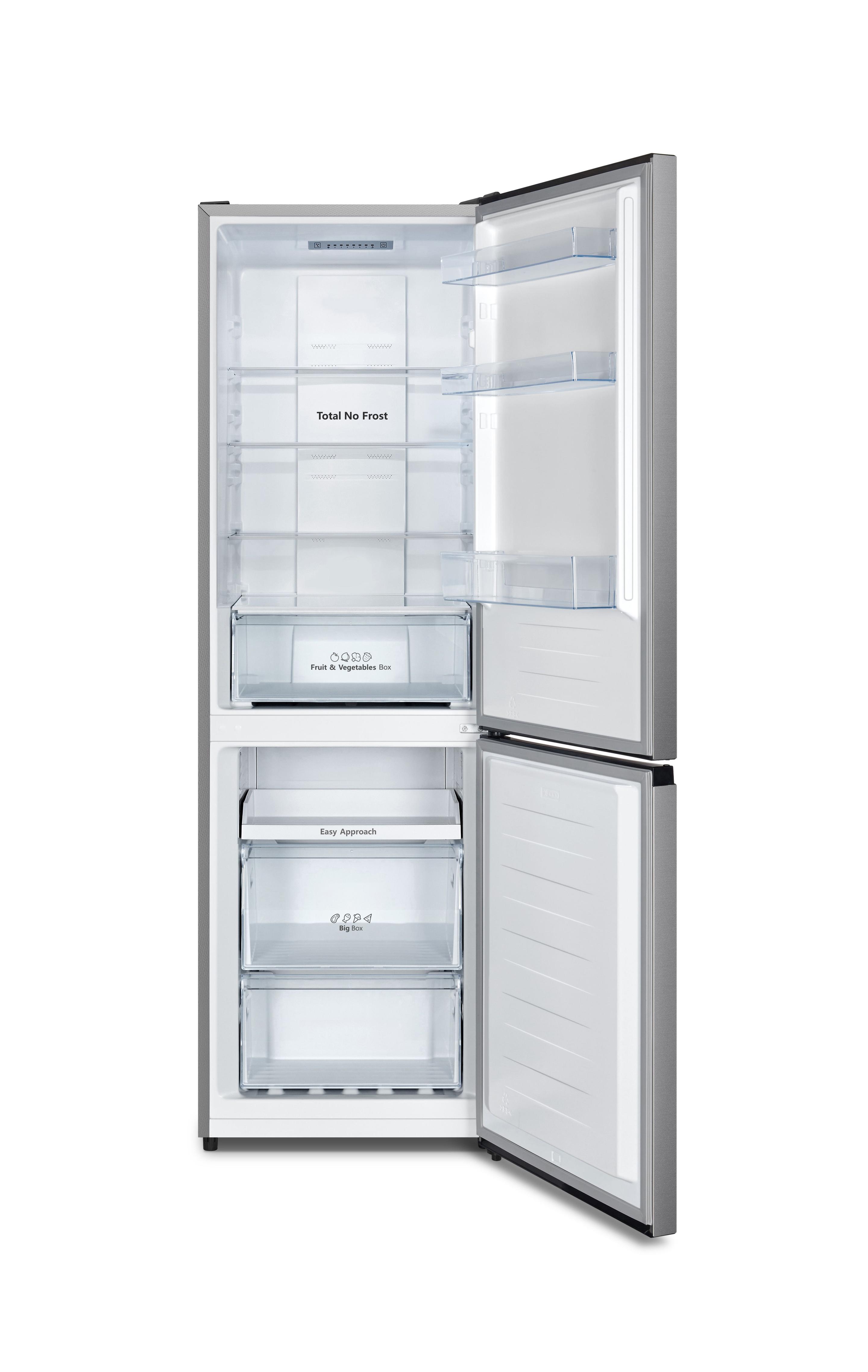 Frigorífico Combinado Independente HISENSE RB390N4ACE (300 l - 6 kg/24h - Altura 186 cm - Inox) — miniatura 3