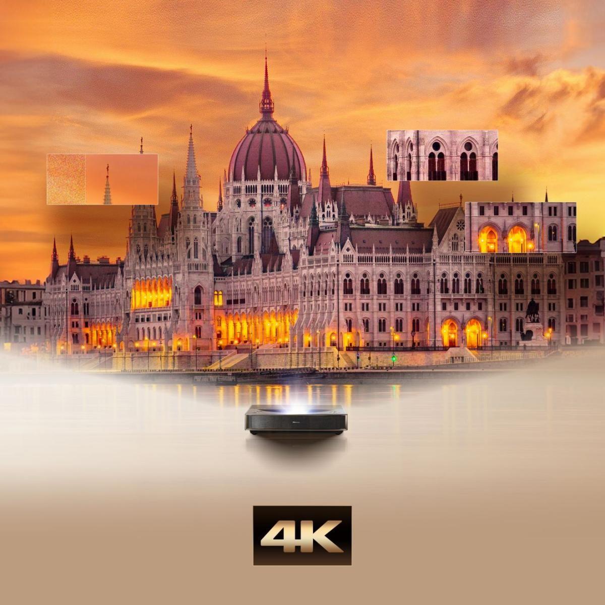 Projetor Laser de Ultra Curta Distância HISENSE PT1 (UHD 4K - 2032-3810 mm - VIDAA U - Preto) — miniatura 8