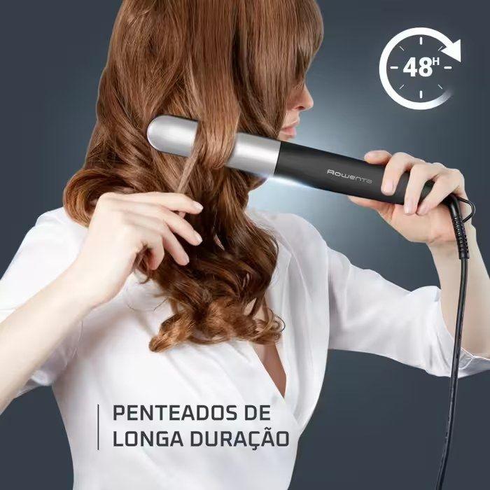 Alisador de Cabelo ROWENTA SF7120E0 (Titânio - Preto e Prateado), miniatura 5