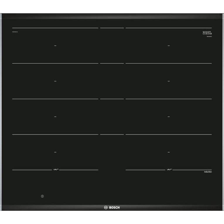 Placa de Indução Encastre BOSCH PXY675DC1E (Largura 53 cm - 4 zonas - 7400 W - Preto), miniatura 2